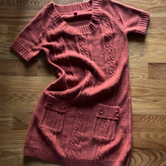 Liv Sweater Dress ~Orange~size L - Picture 10 of 11